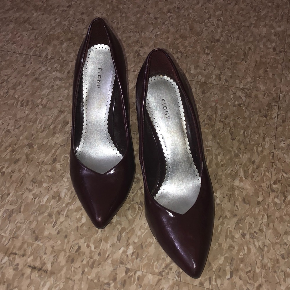 Maroon heels